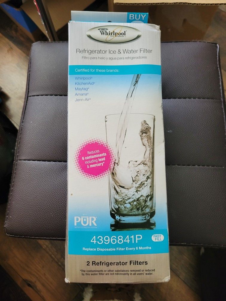 Whirlpool Refrigerator Ice/Water Filters 6 total
