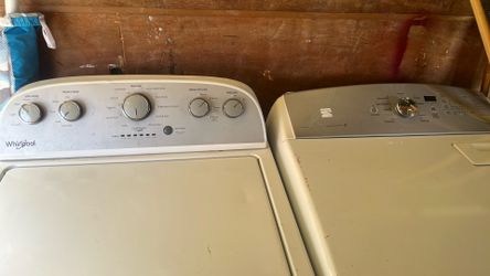 Whirlpool washer and kenmore dryer