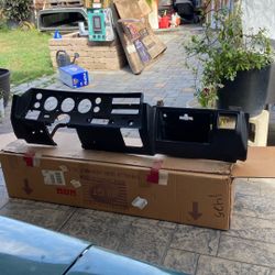 72 El Camino Super Sport Dash 