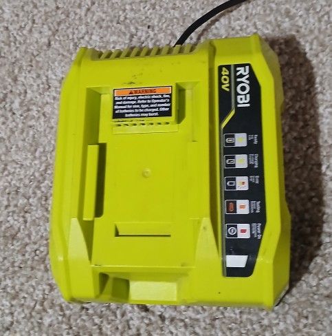 Ryobi 40v Rapid Charger