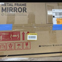 16 in. W × 20 in. H Rectangle Aluminum Framed Wall Bathroom Vanity Mirror in Brushed Nickel