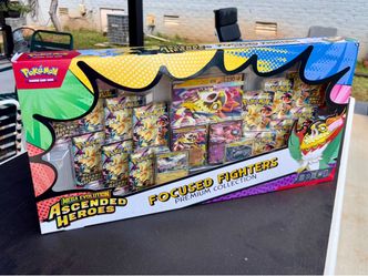 NEW Pokémon TCG: Mega Evolution – Ascended Heroes Focused Fighters Premium Collection