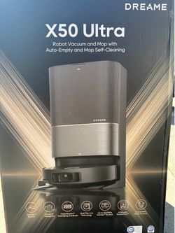 Dreame X50 Ultra Robot Vacuum & Mop – Brand New Open Box