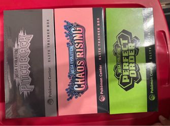Pokemon Center ETBs