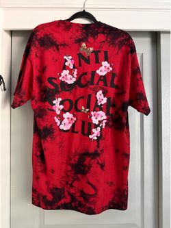 Anti Social Kkoch Tie Red Tee