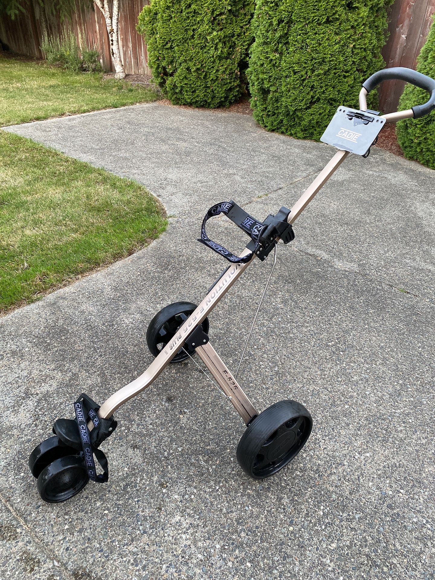 Golf Cart CADIE 3 wheel Push cart