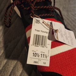 Adidas Trae Young 2 Chinese New Year Mens 10.5 Red Black Shoes Sneakers IF2163