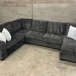 Gray Sectional Couch - Free Delivery 