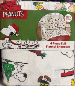 Peanuts Christmas Bedsheets