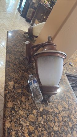 2 Big wall lanterns