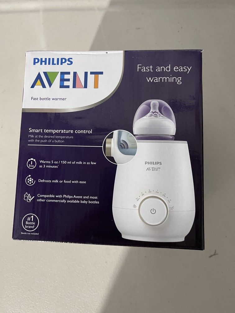 Brand New Philips AVENT Fast Baby Bottle Warmer with Smart
