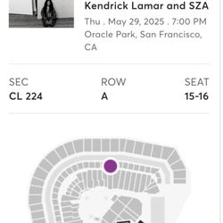 Kendrick Lamar tickets 
