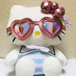 Adorable! Sanrio®️💕⚓️🎀HELLO KITTY💗⚓️💕14in Plush doll