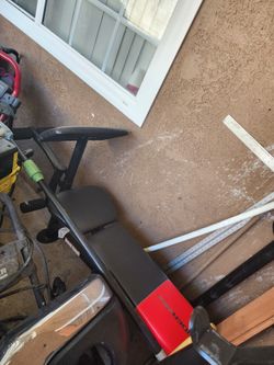 Workout Bench With Weights