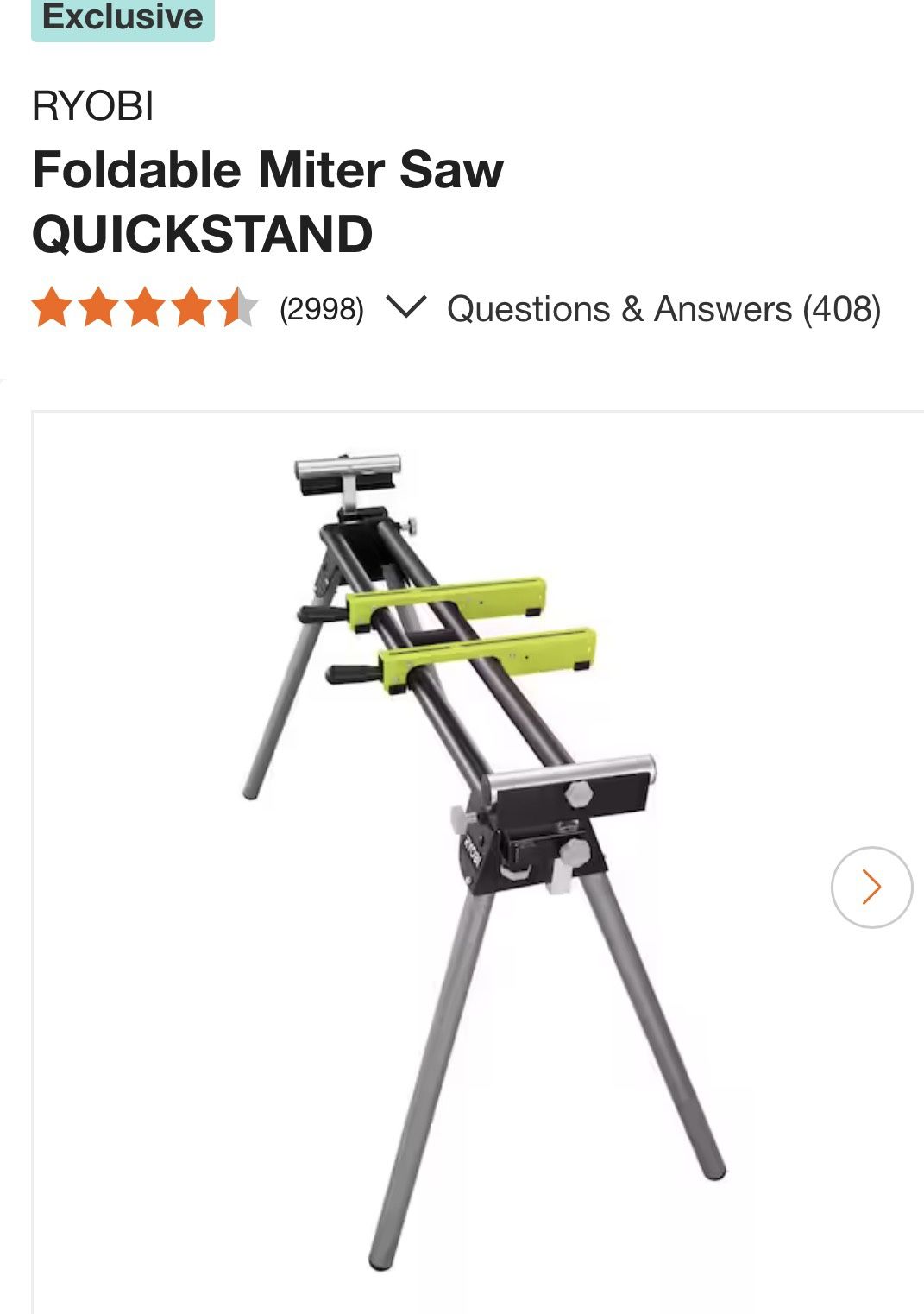 Ryobi Miter Saw Stand Universal