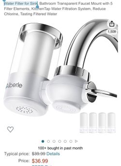 Water Filter for Sink