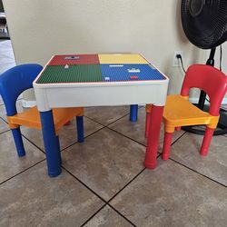 Toddler Table with Legos - free