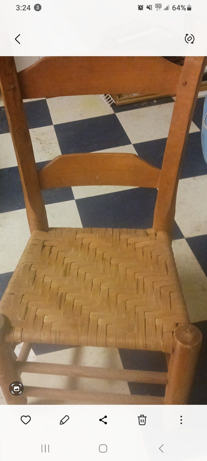 Antique Children's Chair