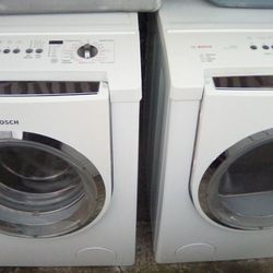 Bosch Front Loader Washer Dryer Gas Set 