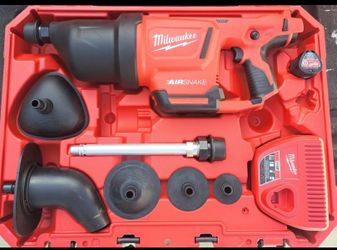 🔧 Milwaukee AirSnake Drain Cleaning Gun – No Battery