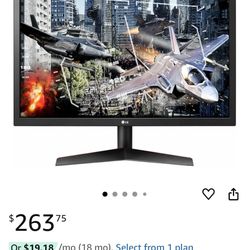 LG 24” Monitor 144 Fps 1ms Response Time