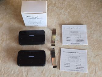 Universal Garage Door Remote 2-Pack