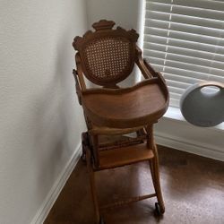 Antique High Chair 