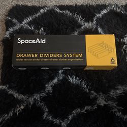 SpaceAid 6 Divider Drawer System