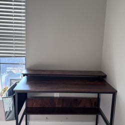 Wayfair Itzabelle Adjustable Metal Base Writing Desk (Purchased August 2024)