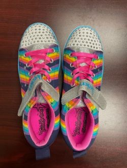 Girl Sketcher twinkle Toe Shoe With Light