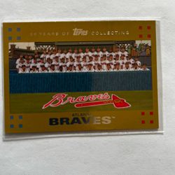 Braves Team Card #/ 2007
