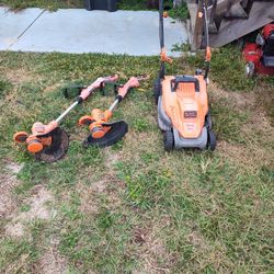 Black And Decker Electric Mower 