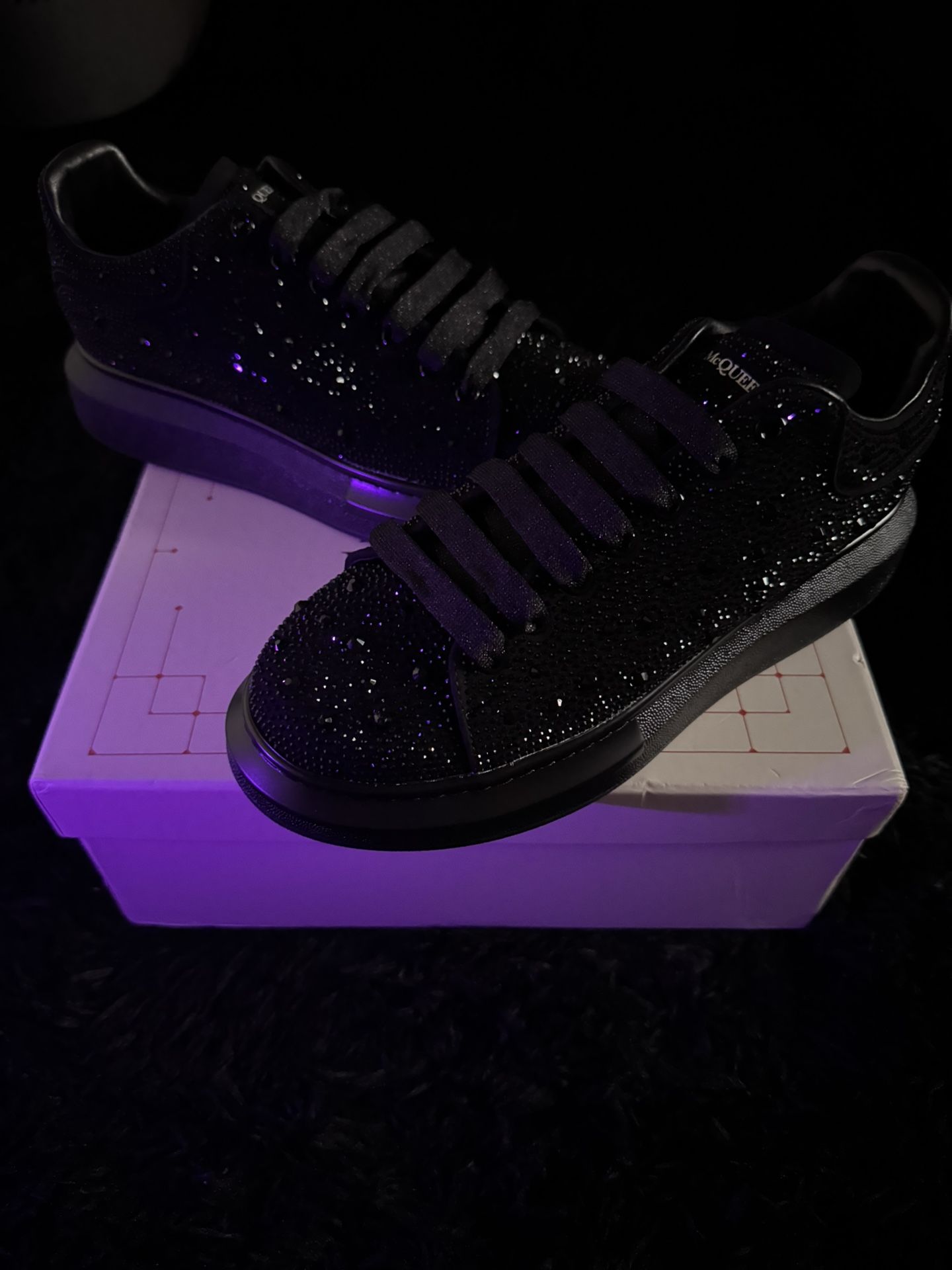 Alexander McQueen Black Crystal