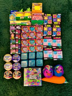 NEEDOH, DUMPLINGS, SUNNY DAYS SQUEEZY SQUISHY TOYS