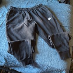 Black Nike Sweatpants Mens L