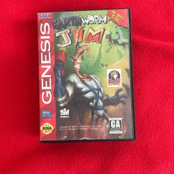 Earthworm Jim Sega Game 