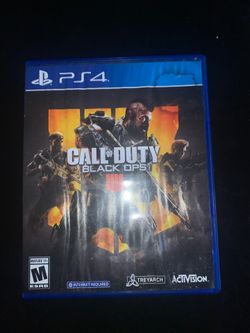 PS4 Call of Duty Black Ops 4