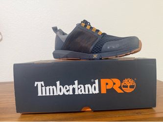 Timberland Pro work sneaker. Radius Composite safety tow