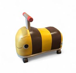 Wooden bee ride on
