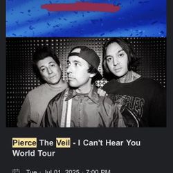 Pierce The Veil Concert Tickets 