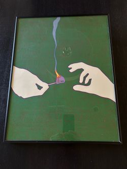 Lucas Samaras “Match” screen print 1968