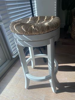 Vintage Farmhouse Boho Stool