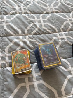 Pokémon Cards, some Japanese. Includes 151 collection.