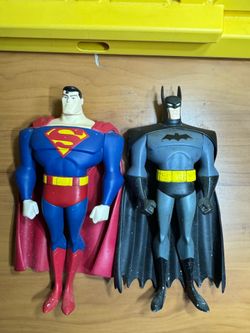 2016 DC Comics Batman & Superman Vinyl 11" Action Figure HERO Justice League