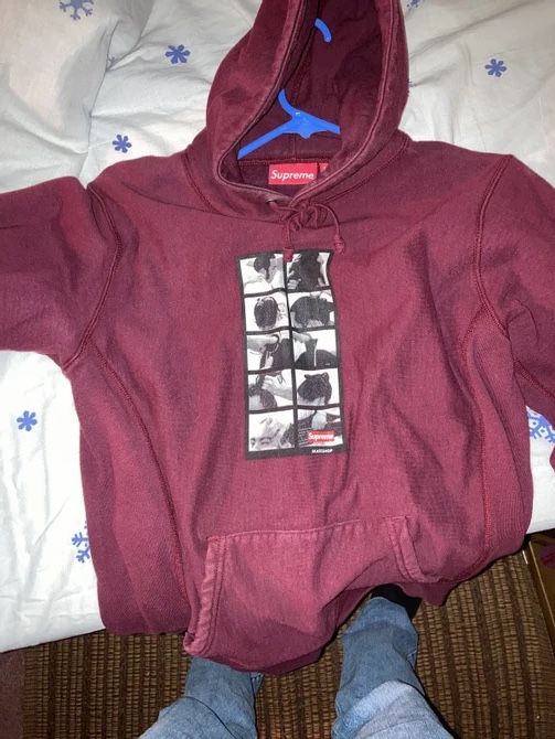 Supreme Sumo Hoodie Fw16 bag Included