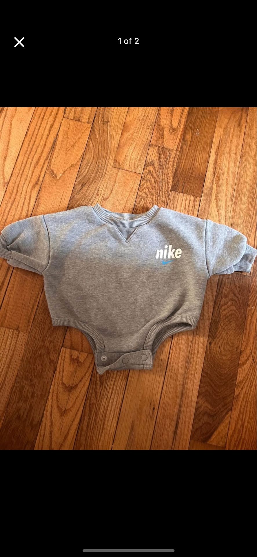 Nike Onesies Sweatshirt Baby Newborn