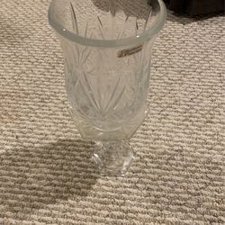 2 Piece Glass Candle Holder