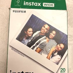Instax Wide FujiFilm  2 Packs  Of 10 Exp. Date 4/2027