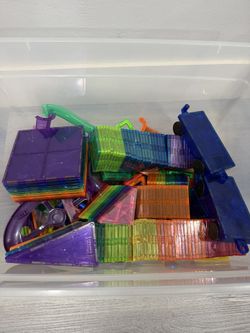 Magnetic Tiles Kids Construction