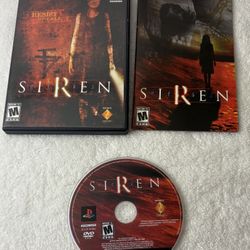 Siren For PlayStation 2 PS2 Complete 